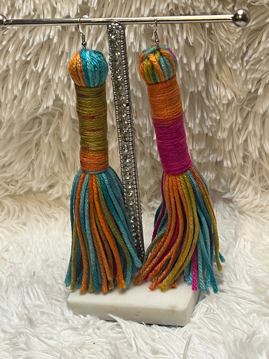 Bucket Hat with matching earrings